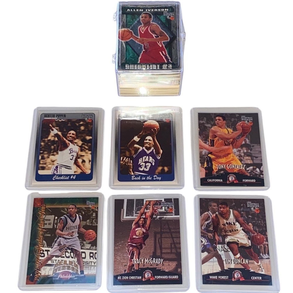 1997 Score Board Basketball Rookies - Lot of over 100 Cards - Tracy Mcgrady RC